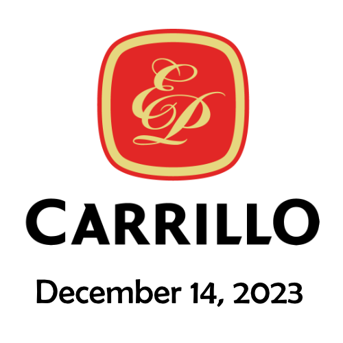 E.P. Carillo Cigar Event
December 14th, 2023 5pm-9pm
w/ Noble Oak Whiskey