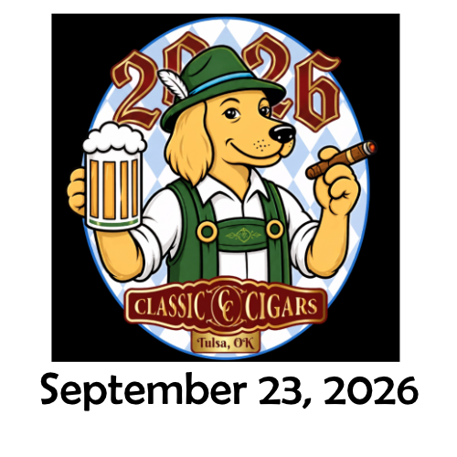 Oktoberfest 2026 Cigars PreRelease Party
Cigars available all day
Party at 7pm